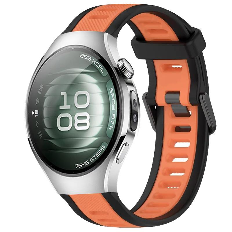 18/20/22mm silicone strap For Huawei watch 5 46mm/Garmin Forerunner 570 970 265 55 165 965 Bracelet Band For Huawei watch 5 42mm
