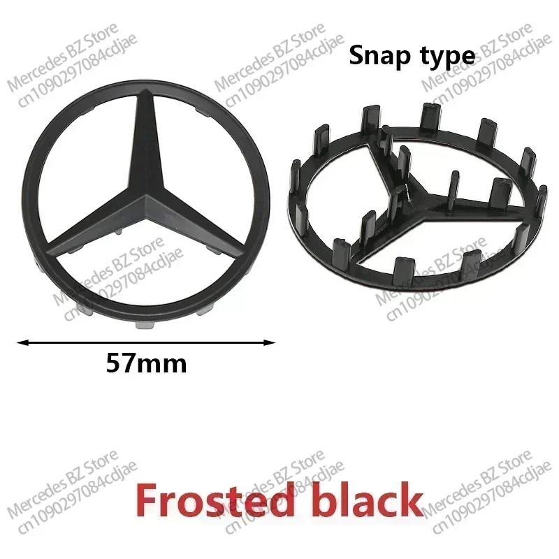 52/57mm ABS Auto Lenkrad Emblem mit Stiften Abdeckung für Mercedes Benz AMG A63 W166 W212 W213 W246 W176 W177 W205 C180 C63 W167