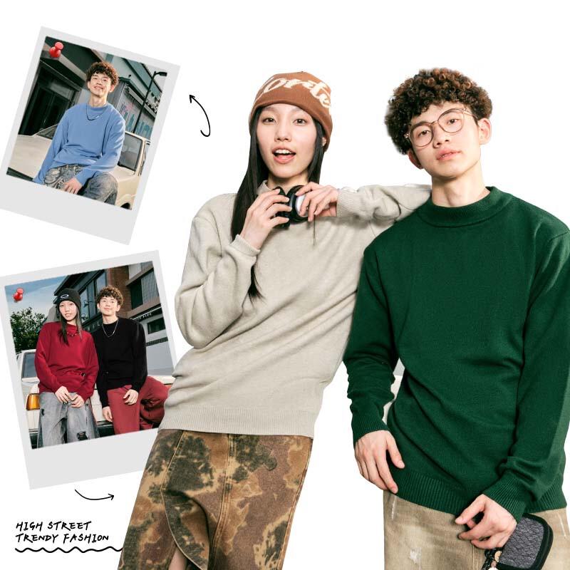 Warrior Men's Casual Knit Pullover Sweater