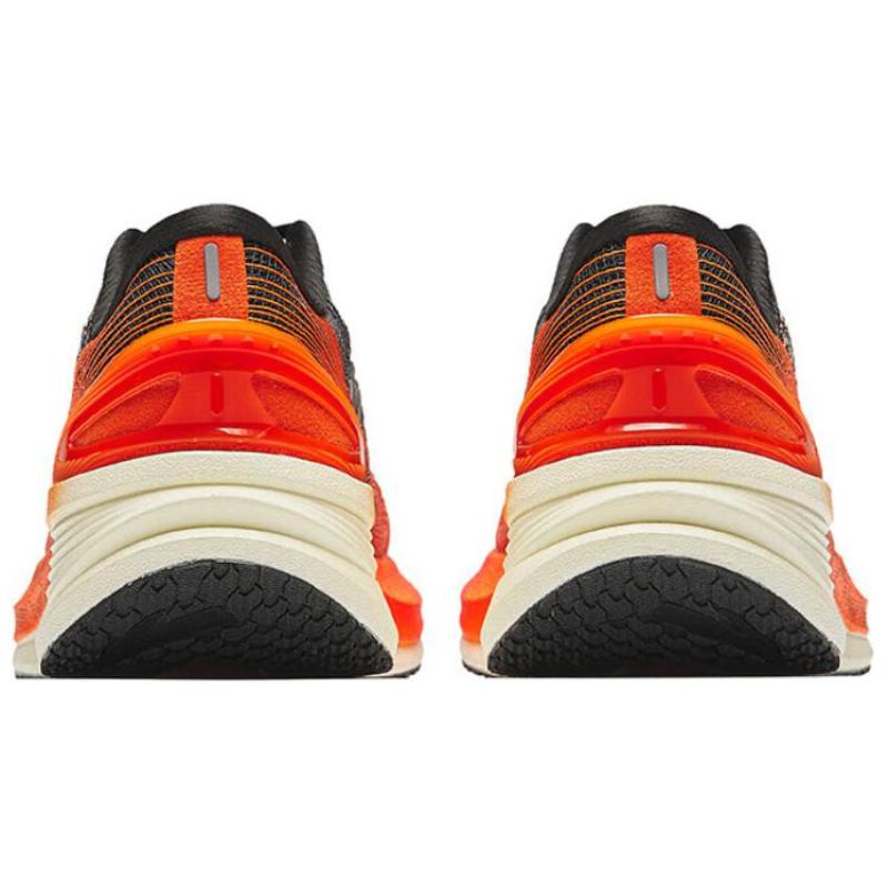 Anta Cushioning Wear-Resistant Low-Top Running Shoes Men's Black Orange Sneakers 112435563-5