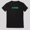 Go Vegan Mnner Basic T Shirt Vintage Washed Comfortable Breathable Graphic Unisex Casual Streetwear Stretched Stylish