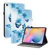PU Leather Tablet Case for Samsung Galaxy Tab S6 Lite (2024)-11 Styles! Durable,with 2 Stand Slots,Pencil Holder & Card Slots,Flexible TPU Back Cover