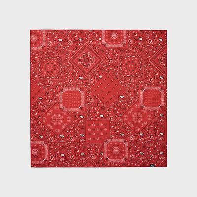 PAISLEY SCARF-RED