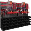 Wall Shelf - Bottle - 115x78 Cm - Black - Stackable - Extendable