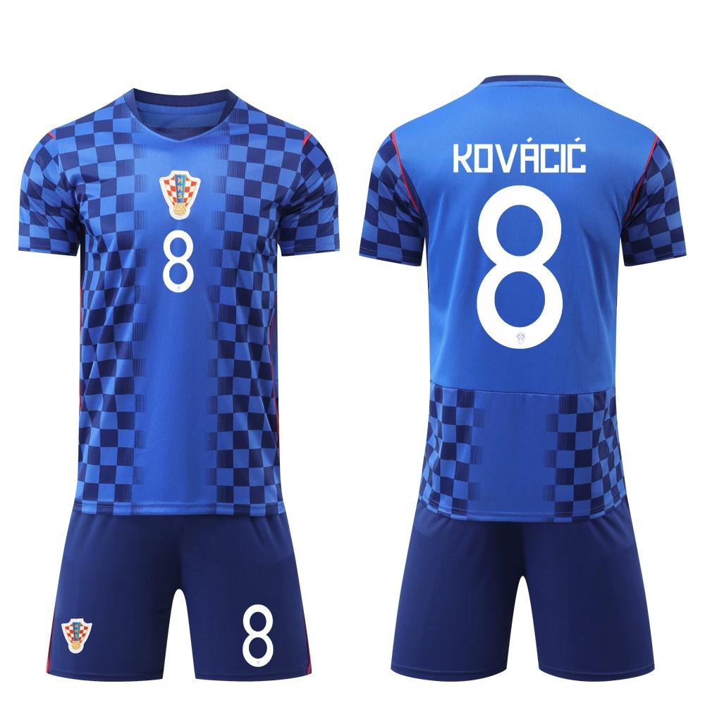2026 Croatia Football Jerseys Blue #8