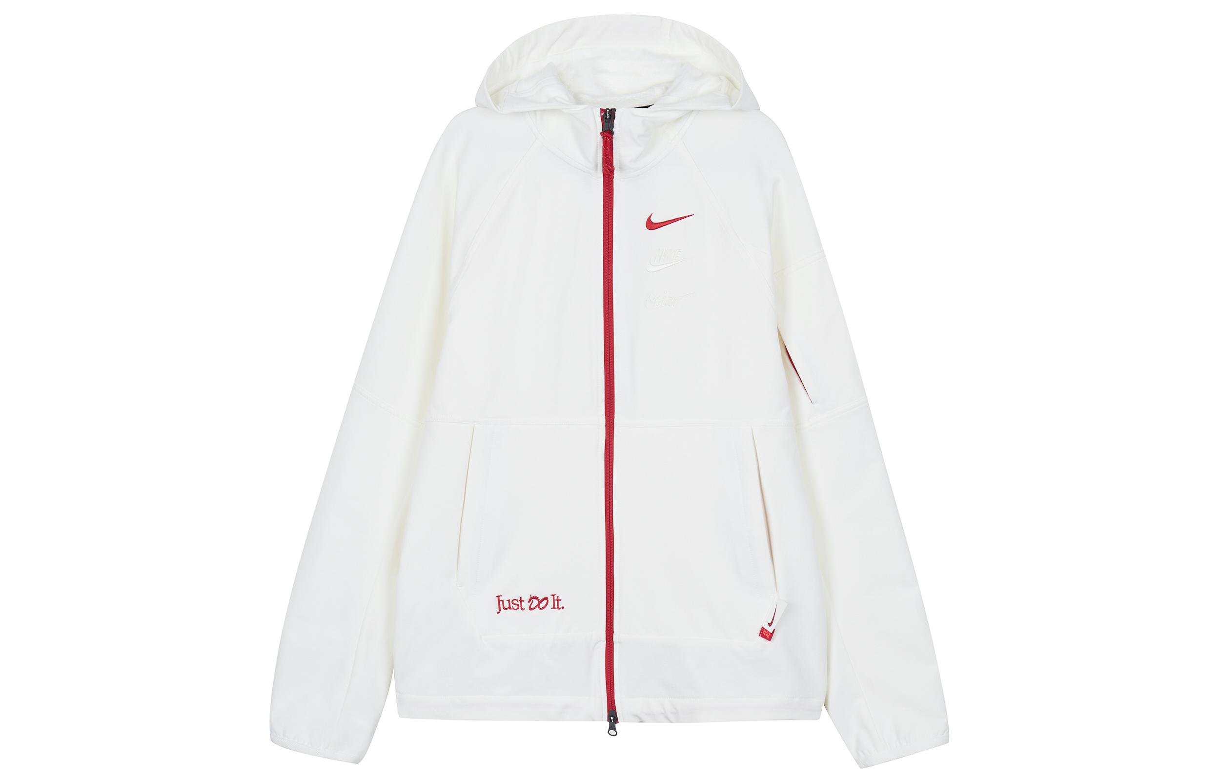 

Nike Dragon CNY Series FW23 Men Fleece Training Zip-Up Jacket White HF1107-133 M