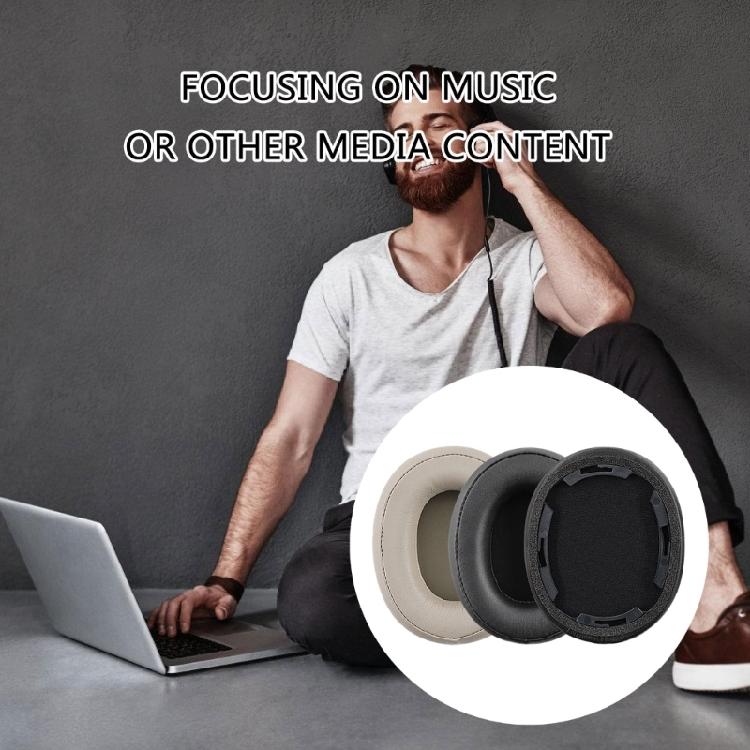 Upgrades Ear Pad for ATHSR50 SR50BT Headphone Earpads Providing Long Last Comfort Noise Reductions Earmuff Ear Cover