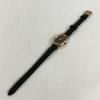 Used RADO Watch Ladies Quartz Vintage Oval Gold Black Brand Antique Watch Luxury Gold