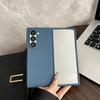 Luxury Carbon Fiber Patterned Shockproof Case for Samsung Galaxy Z Fold 7 6 5 4 3 Protecting For Magsafe Wireless Charging Cover
