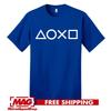 ÍCONES LOGO CONTROLE PS CAMISETA AZUL Playstation Videogame Camiseta de Jogos Tee PS5 Camiseta Unissex