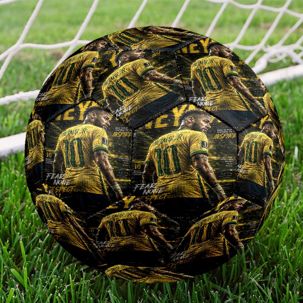 1pc Passion Drives Football Stylish Design Size 5 Soccer Ball Professional Football for Competition Training Practice. 0701a12
