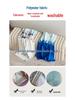 Durable Steel-Framed Wardrobe with Reinforced Fabric for Bedroom Storage, Assembly Required