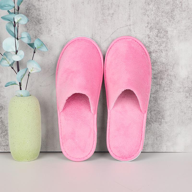 Anti-Slip Portable Thickened Disposable Slippers for Hotels, Inns, Beauty Salons, and Travel