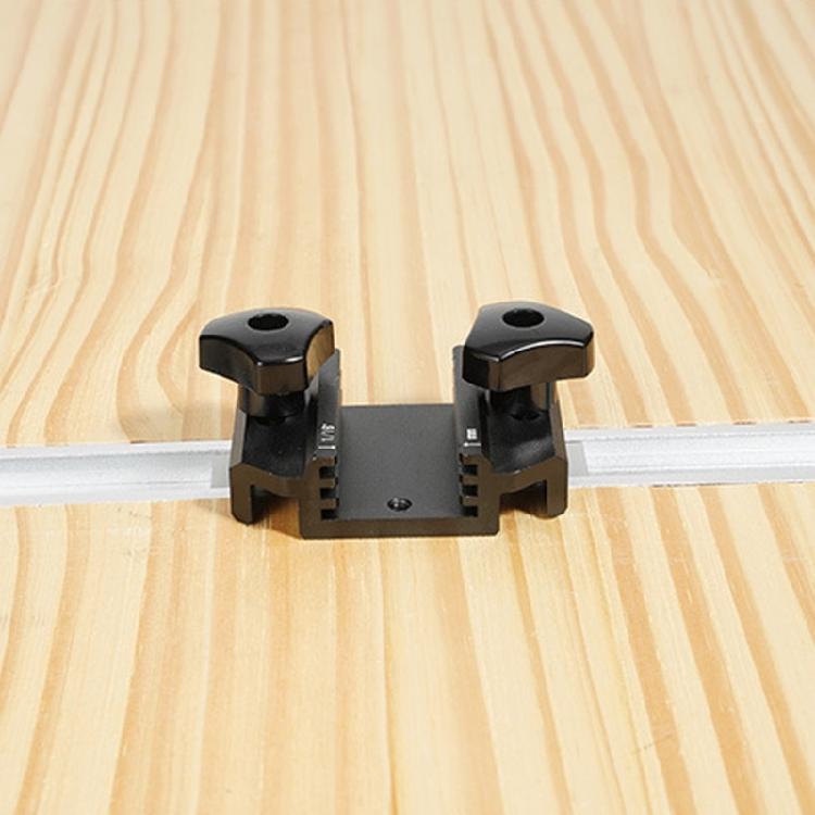 T Track Positioning Jig Thin Rips Jig Guide For Cutting On Wood Minimizes Vibration Compatibles With 3/8x3/4 T Slots