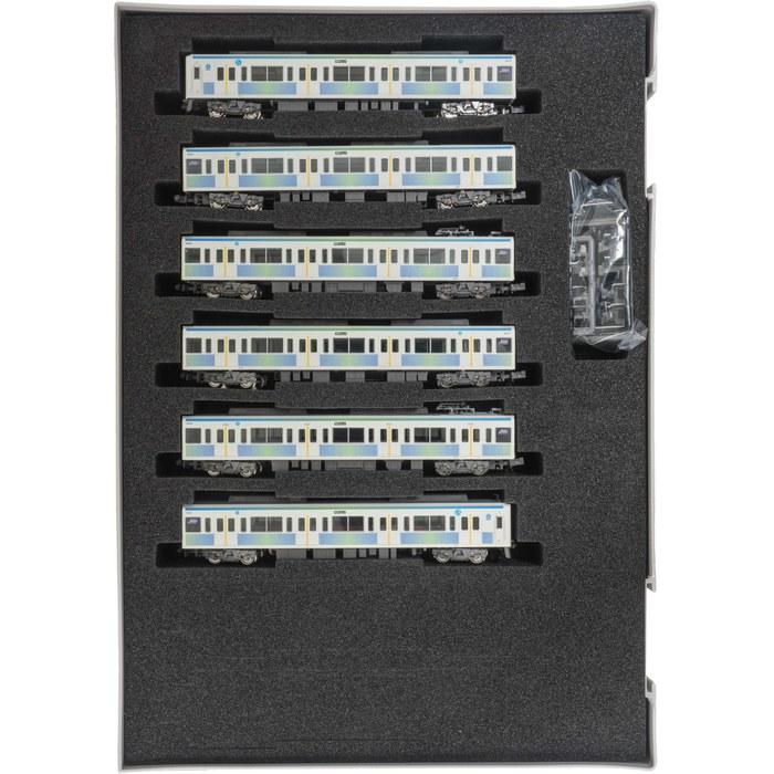 Greenmax N Gauge Seibu 8000 Series 6-Car Train Set (Powered) 50829 Multicolor 1/150