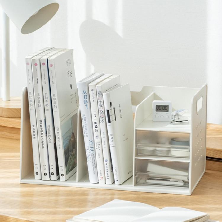 Multifunctional Storage Holder Book Stoppers Pen Holder Book Stoppers Drawer Desk Organizers for Library Dorm