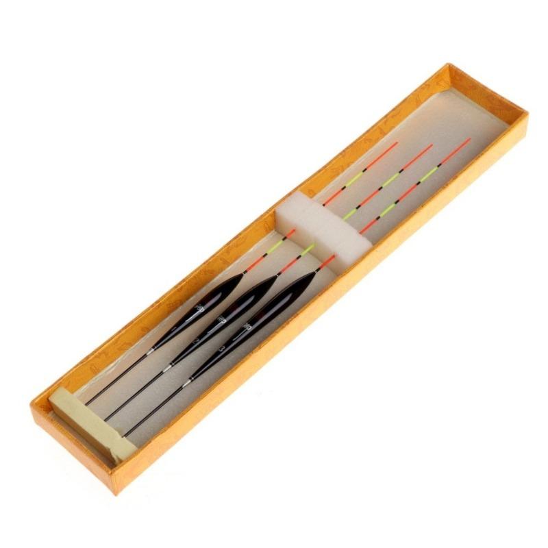 3 Stück Neue Professionelle Angelflotte Schwimmer Balsa Holz Karpfenfischen Tackle Werkzeuge.