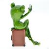 Frog Statue, Fairy Garden Yard Patio Resin Animal Figurine, Desktop and Lawn Decor