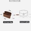 EverToner Filz-Einsatztasche Passt für POCHETTE MÉTIS Tasche Aufbewahrung Kosmetik Tragbar Reise-Einsatz-Organizer Filz Make-up-Tasche