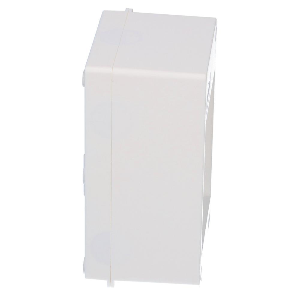 Insulating housing, surface-mounted S4 without strip, white
