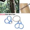 Portable Stainless Steel Wire Saw Cutter Hunting Camping Travel Survival Tool