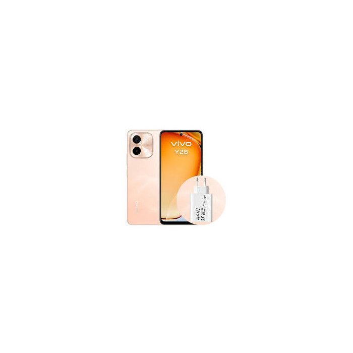 Smartphone VIVO - Y28 - 6.68" - 4 Go RAM - 128 Go - 50 MP caméra arrière