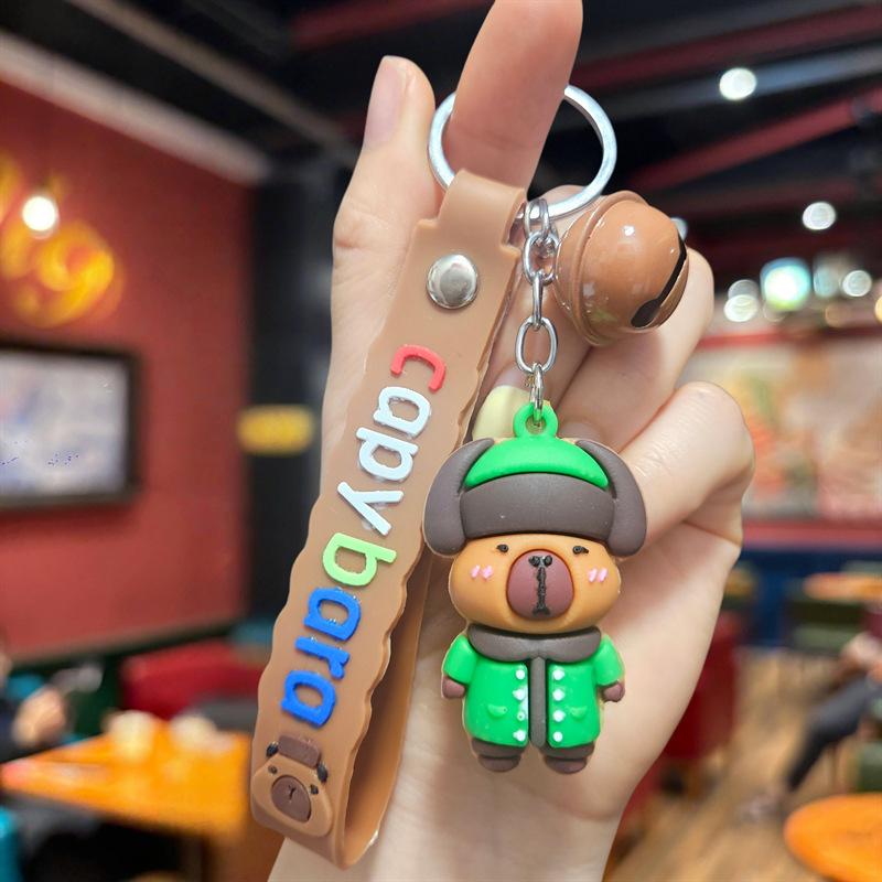 Cartoon Keychain Pendant, Wooden Stick Figure, Key Chain, Blind Box, Tide Play Pendant.