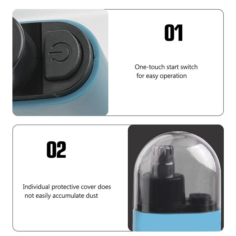 USB Charging Nose Hair Trimmer, Mini Electric Men's Hair Trimmer, Portable Nose Hair Trimmer, Ideal Gift for Male Friends