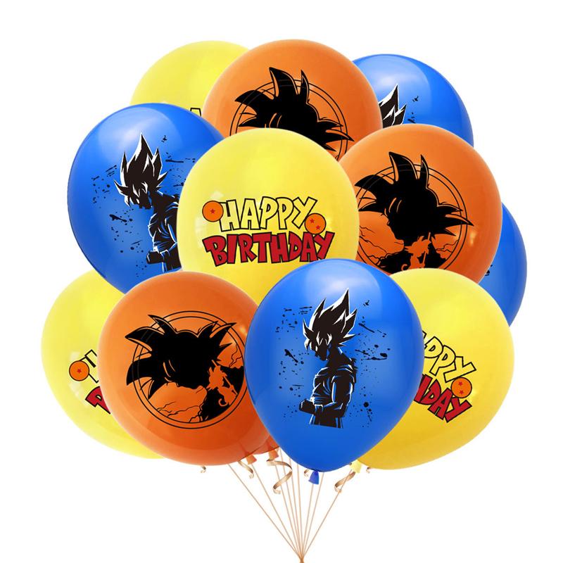 12 buc 12 inch Balon Latex Dragon Ball Accesorii Petrecere Balon Petrecere Son Goku Baloane Decorațiuni Petrecere Ziua Copiilor Jucării Cadou