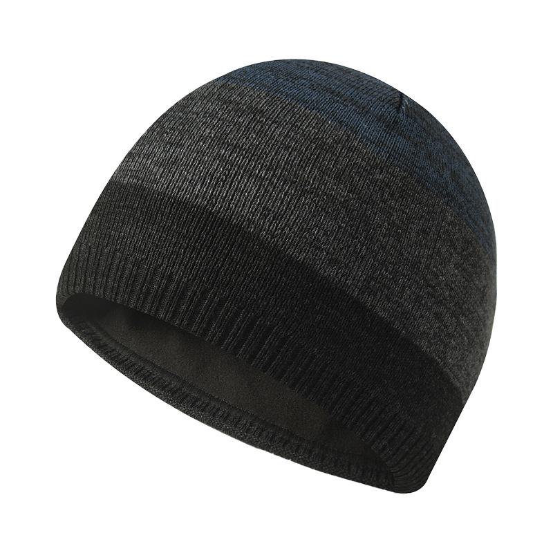 Winter Warm Ear Protection Hat Winter Outdoor Velvet Wool Hat Brimless Pullover Hat