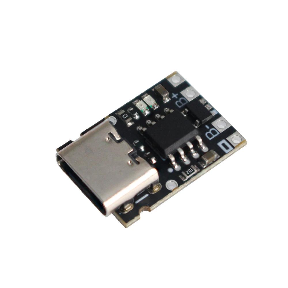 Type-C USB Charger Module 4.2V 4.35V 5V 1A 18650 Lithium Battery Charging Protection Board Module