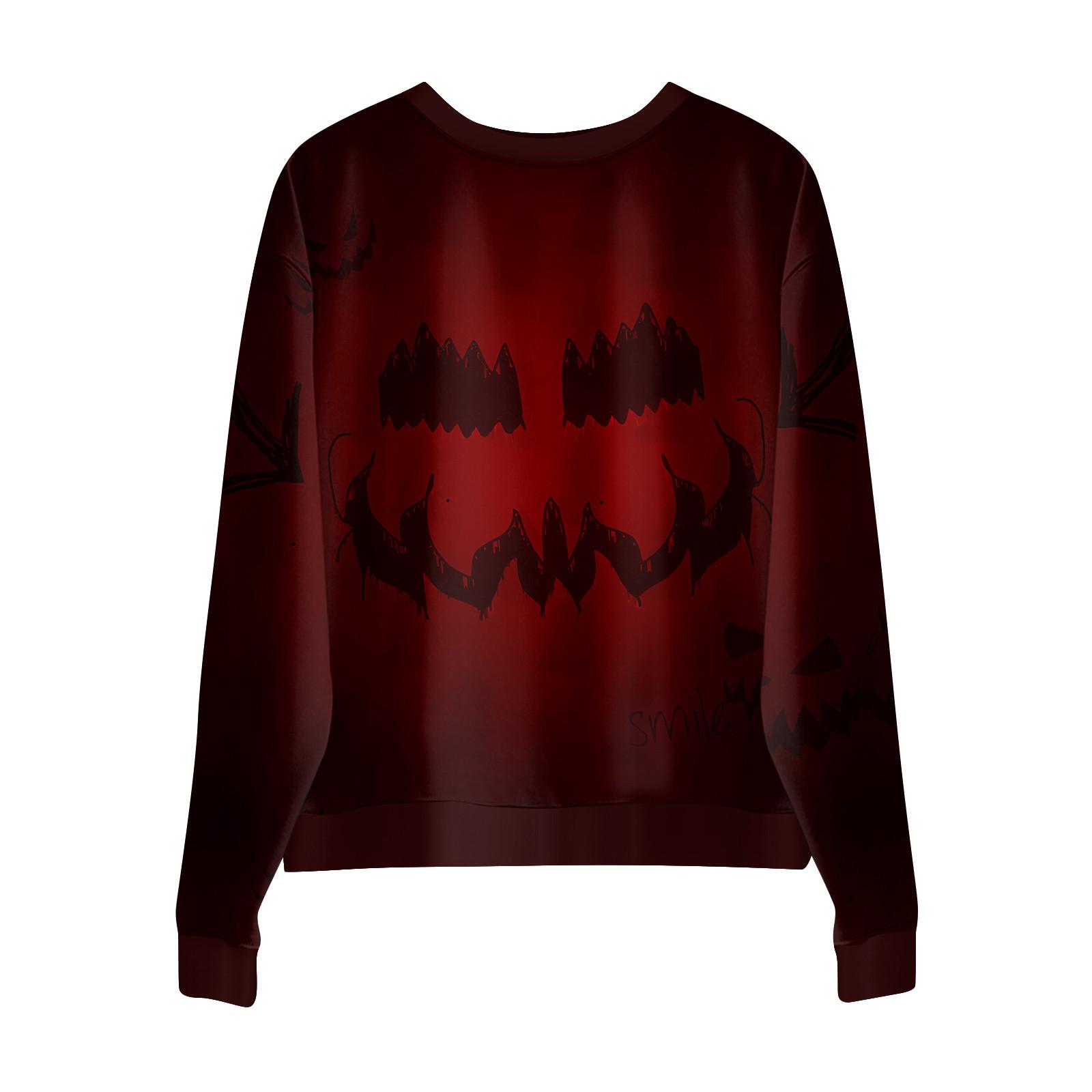 Женский повседневный полосатый пуловер — фото 4