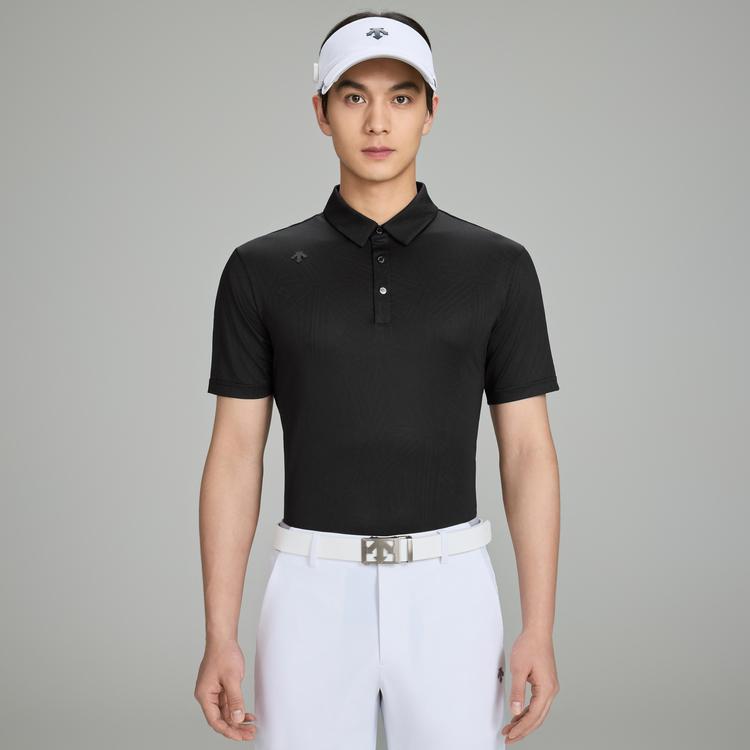 DESCENTE Short Sleeved Polo Shirt Men's G522MFTS57