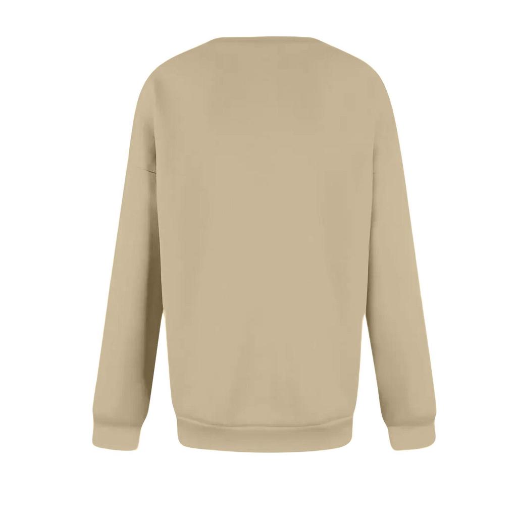 Women's Trendy Casual Letter Print Pullover Sweatshirt for Everyday Wear