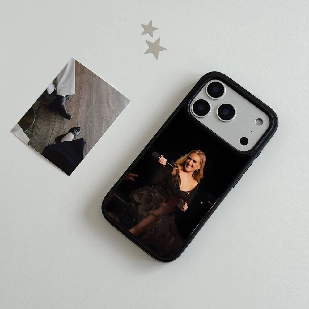 Singer A-Adele Phone Case For IPhone 17 Air 16 15 14 Plus 13 12 11 Pro Max Dual Tone Hard PC Fashion Protective Cover