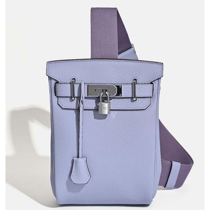 Nová taška unisex náprsní taška vysoce kvalitní prvotřídní hovězí kůže přes rameno crossbody taška dojíždění ledvinka ženy
