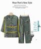Mother's Day Summer Mid-Sleeve Set for Grandma – Casual Two-Piece Outfit for Middle-Aged and Elderly Women