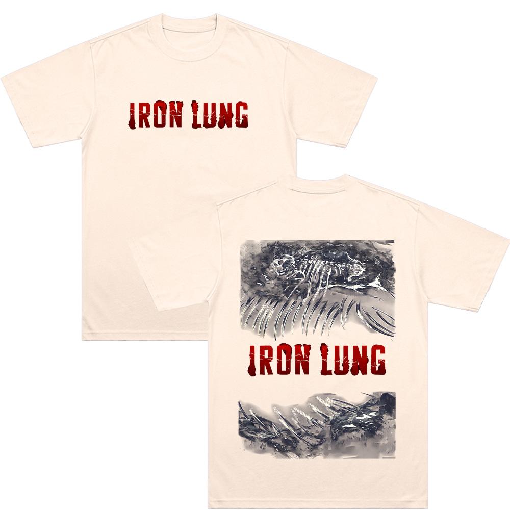 Iron Lung Movie Graphic T Shirts Trending Tee Shirt Summer Retro Print Tees Women Men Cotton Crewneck Comfort Top