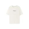 Sports Lifestyle SS25 Round Neck Slim Fit Versatile Short Sleeve Quick Dry T-Shirt Unisex Tops Cotton-Candy-White L225U097-0074