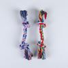 Pet Supplies: Durable Cotton Rope Toys for Cat and Dog Teeth Cleaning, 25g Double Knot Design