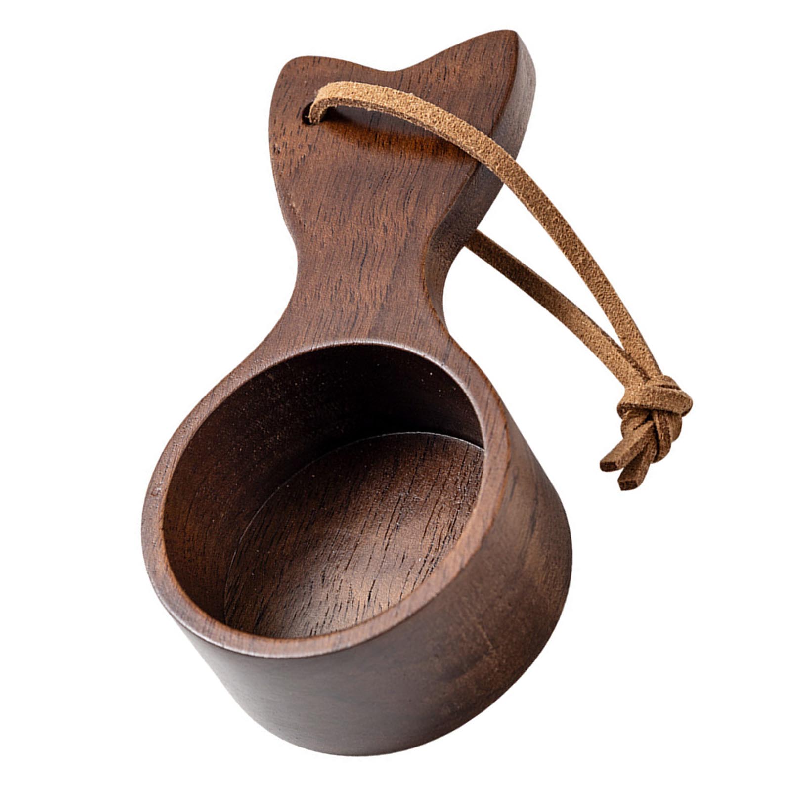 

Short Handle Coffee Bean Scoop Walnut Wood Compacts Design For Precise Coffee Grounds Measuring Kitchen Tool Utensils