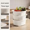 Nordic Style Multi-Layer Kitchen Drain Basket