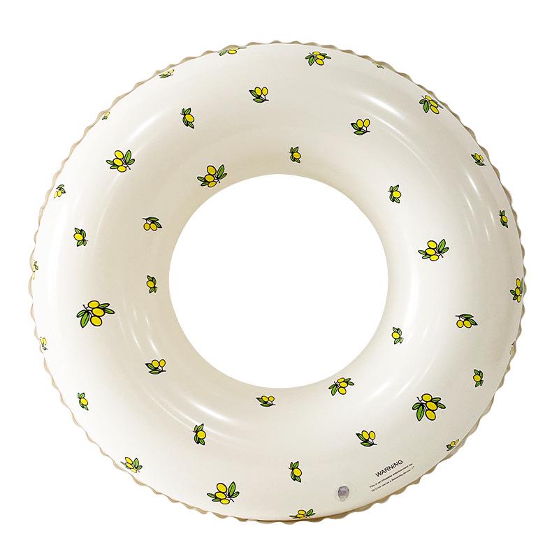 Starry Sky Sequin Mermaid Swim Ring: Thickened Inflatable Children's Float