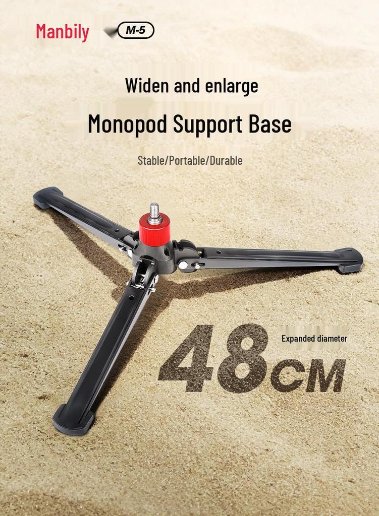 Universal DSLR Portable Monopod with Large Area Support