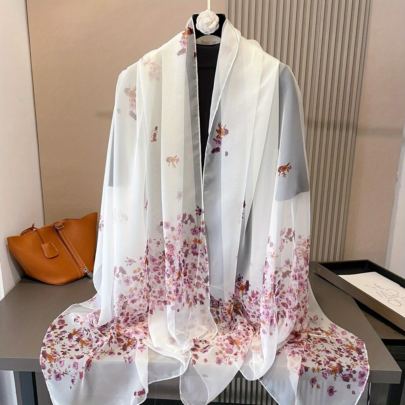 

1 шт 190 см X 130 розовый мягкий пряжа тонкий стиль благородный модный шелковый шарф женский очень большой многофункциональный платок розовый