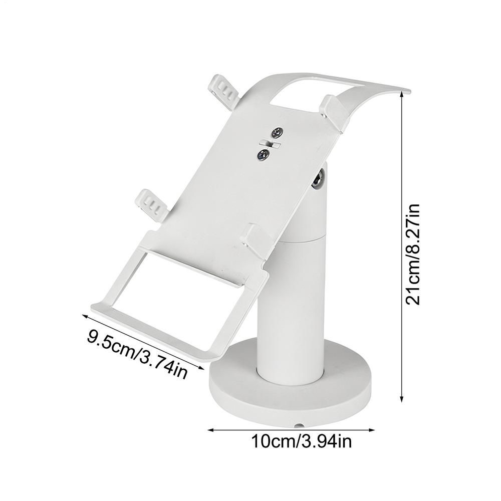POS Machine Stand 360 Degree Rotation Adjustable Bracket Metal POS Machine Display Bracket For Supermarket Shop Store Counter
