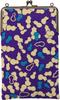 Made In Slim Goshuincho Case with Clasp X Small Item Gourd Purple Kyosuke, Japan, Closure, Cotton, 23.5 14.5cm, Pouch, Design,