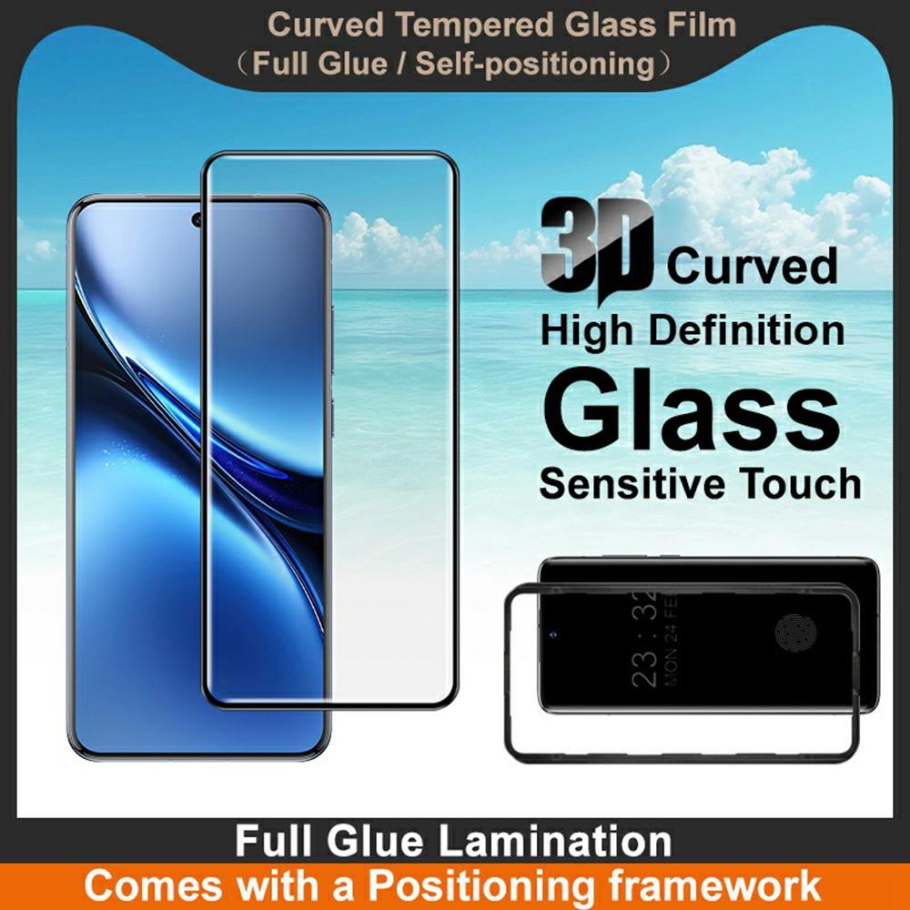 IMAK For Vivo X200 5G/S20 Pro 5G Screen Protector Full Glue 3D Curved Tempered Glass Film with Positioning Frame