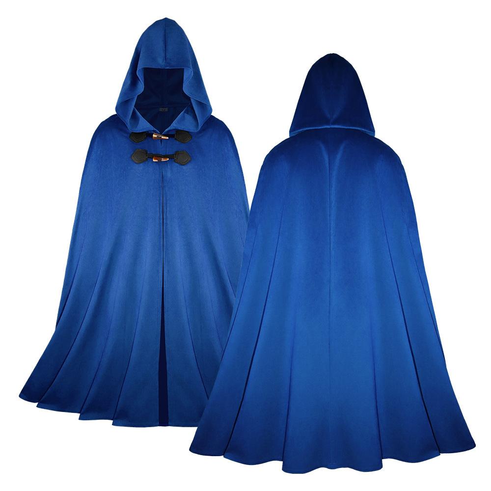 Orta Çağ, Hollanda Kadifesi, Cadılar Bayramı Kapüşonlu Savaş Çadırı, Pelerin, Korsan Korucu, Savaşçı, Cosplay Karakteri, Cosplay Kostümü