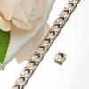 2024 DIY Personalized Shiny Classic Burger Coffee Beverage 304 Stainless Steel Italian Charm Bracelet Link 9mm * 10mm Module